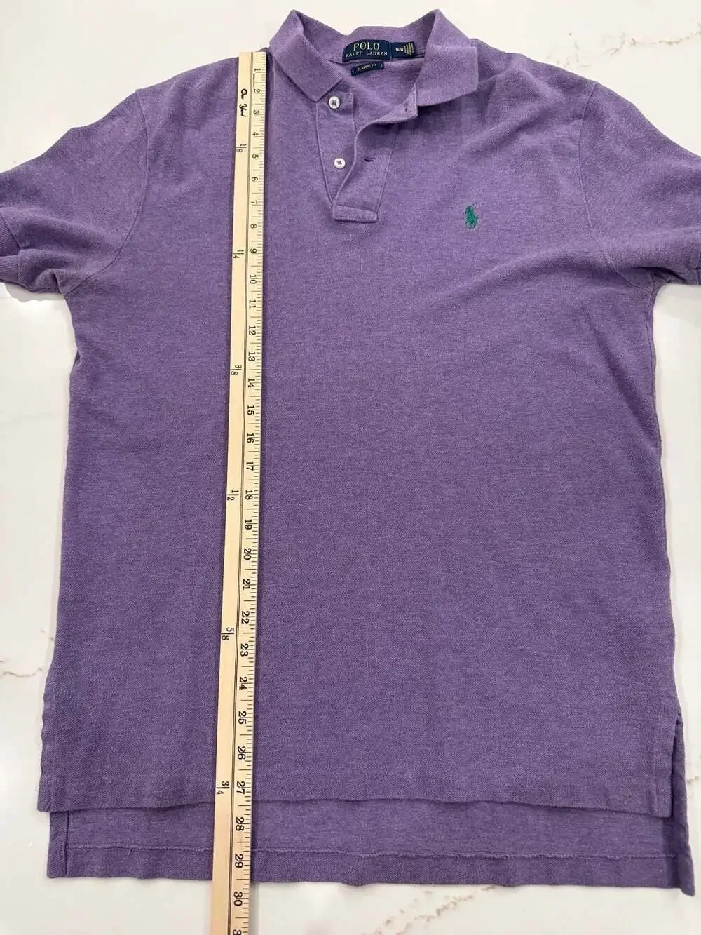 Polo Ralph Lauren Classic Fit Polo Shirt Men’s M Purple Short Sleeve